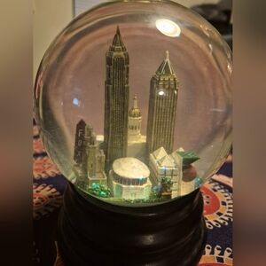 Saks Fifth Avenue Musical Atlanta Snow Globe